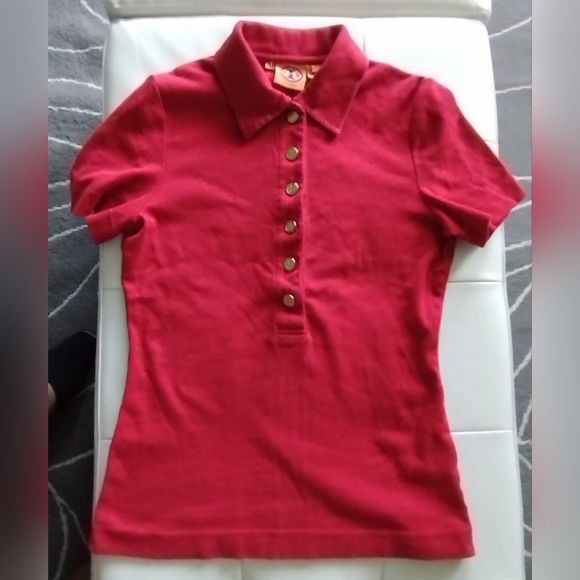 Tory Burch Red Polo - Picture 13 of 16